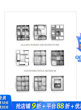 【现货】英文原版 克里福特·斯蒂尔美术馆:联合工程建筑 Clyfford Still Museum: Allied Works Architecture 建筑设计 正版书籍