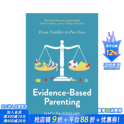 【预售】循证育儿 Evidence-Based Parenting 原版英文心灵励志 正版进口图书
