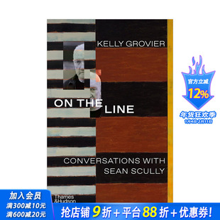 [XJ]在线上:与肖恩·斯库利对话 On the Line: Conversations with Sean Scully 英文原版进口艺术美术画册 图书