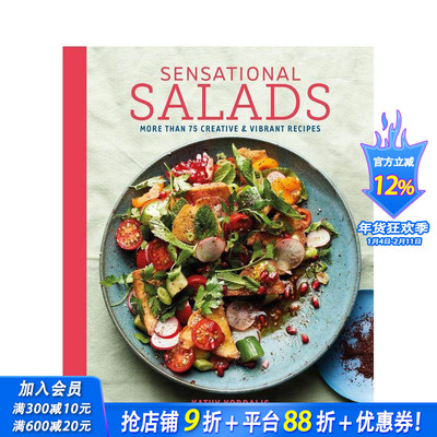 【预售】绝妙沙拉 Sensational Salads 原版英文餐饮生活美食 正版进口书