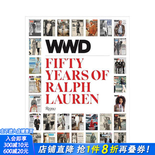 RALPH 正版 原版 FIFTY WWD LAURE YEARS 预售 日报 女装 设计 进口书 英文时尚 拉尔夫·劳尔五十年