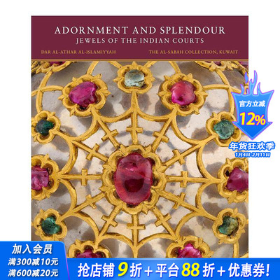 【预售】装饰与辉煌： 印度宫廷的珠宝（平装版） Adornment and Splendour 原版英文珠宝首饰 正版进口书