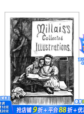 【预售】米莱斯插图作品集 Millais's Collected Illustrations 英文艺术 正版进口书画册