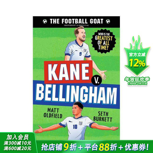 【预售】足球传奇：凯恩 vs 贝林厄姆 The Football GOAT: Kane v. Bellingham 英文儿童插画故事绘本 进口童书