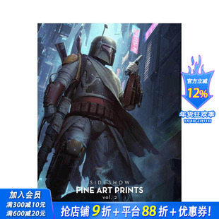 【预售】Sideshow品牌志：版画的艺术第2册 Sideshow: Fine Art Prints， Vol. 2 原版英文艺术插画原画设定集 正版进口书