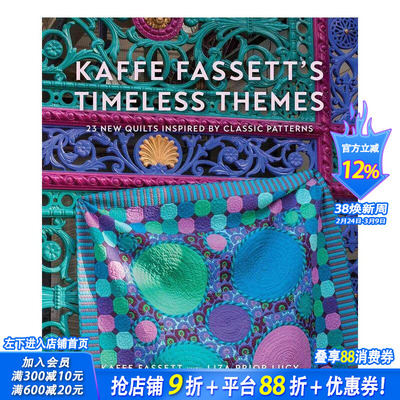 【预售】织品艺术家凯菲·法瑟特：永恒主题 Kaffe Fassett’s Timeless Themes 原版英文时尚综合 正版进口书