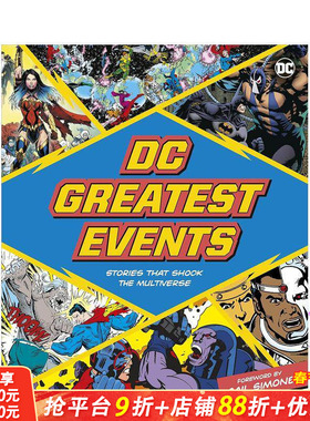 【预售】DC伟大的事件：打破多元宇宙的故事 DC Greatest Events: Stories That Shook a Multiverse  原版英文漫画书 正版进口书
