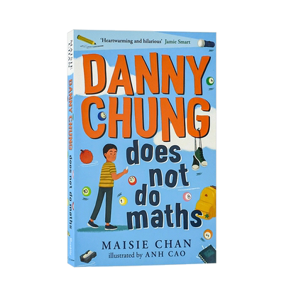 【预售】钟丹妮不会做数学Danny Chung Does Not Do Maths 6岁以上少儿数学理科锻炼趣味练习图书 英文原版【善优童书】
