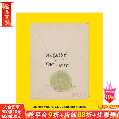 【预售】伪装极限：John Yau 的合作 Disguise the Limit: John Yau's Collaborations 原版英文艺术画册画集 正版进口书