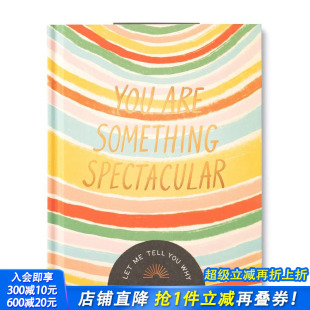 Spectacular 现货 Are 英文原版 进口书籍 棒 正版 你真 善优图书 You 心灵励志 Something