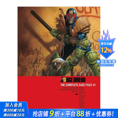 【预售】爵德判官：完整案件档案 41 Judge Dredd: The Complete Case Files 41 原版英文漫画书 正版进口书