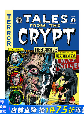 【现货】英文原版 Ec Archives Tales Crypt V3  Ec Archives Tales Crypt V3 Hc 英文漫画 正版进口书籍画册 善优图书