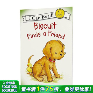 and 现货 Friend 英文儿童图书适合3 Finds 书 Biscuit 6岁 小饼干找朋友 Book