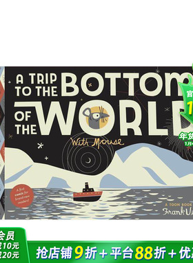 【预售】【老鼠的奇妙之旅】和小老鼠一起探秘南极Trips with Mouse：A Trip to the Bottom英文儿童漫画故事英语拓展阅读进口书