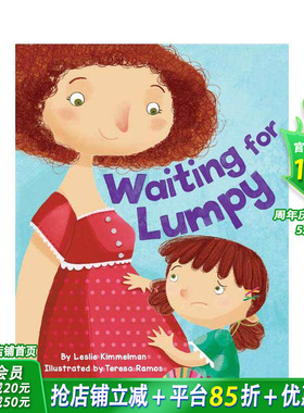 【预售】等待波诡云谲 Waiting for Lumpy 英文儿童插画故事绘本 进口童书