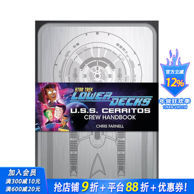 【预售】星际迷航：机组成员 Star Trek: Lower Decks – Crew 原版英文生活 正版进口图书