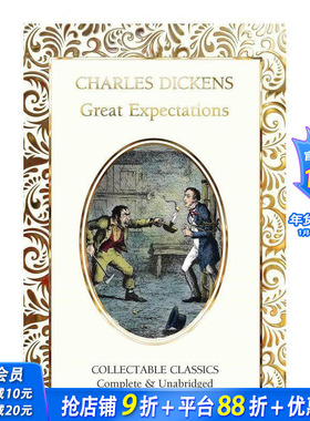 【现货】英文原版 远大前程 【Flame Tree Collectable Classics】Great Expectations 英文小说 正版进口书籍 善优图书