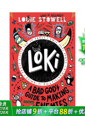 【现货】【洛基涂鸦日记】坏神的树敌指南Loki: A Bad God's Guide to Making Enemies 北欧神话 雷神 英文儿童章节桥梁搞笑故事书