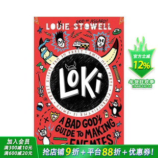 【现货】【洛基涂鸦日记】坏神的树敌指南Loki: A Bad God's Guide to Making Enemies 北欧神话 雷神 英文儿童章节桥梁搞笑故事书