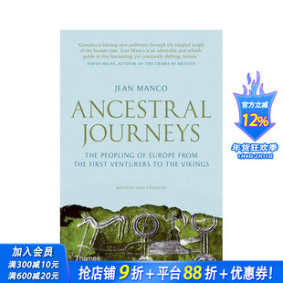 【现货】祖先之旅： 从苐一批探险者到维京人的欧洲拓荒之旅 Ancestral Journeys 原版英文人文历史 正版进口书