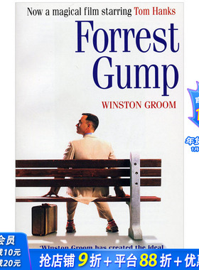 【预售】Forrest Gump 阿甘正传 英文原版小说 电影原著