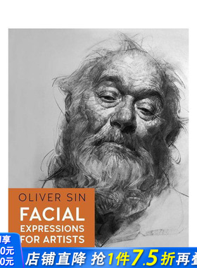 【现货】面部表情：肖像画中捕捉情感和情绪的绘画技巧 Facial Expressions for Artists 原版英文艺术画册画集 正版进口书