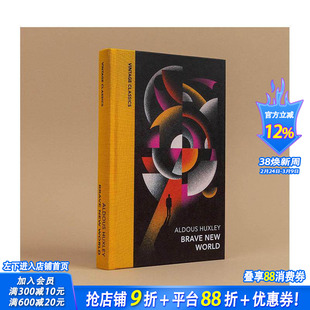 【预售】【1/4复古布脊经典】美丽新世界 奥尔德斯·赫胥黎Vintage Quarterbound Classics：Brave New World英文文学小说进口书