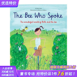 儿童故事 6岁 Bee 会说话 蜜蜂：小美女和蜜蜂 Spoke The Who 欢乐世界 现货