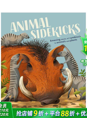【现货】动物伙伴 Animal Sidekicks 英文儿童插画故事绘本 进口童书