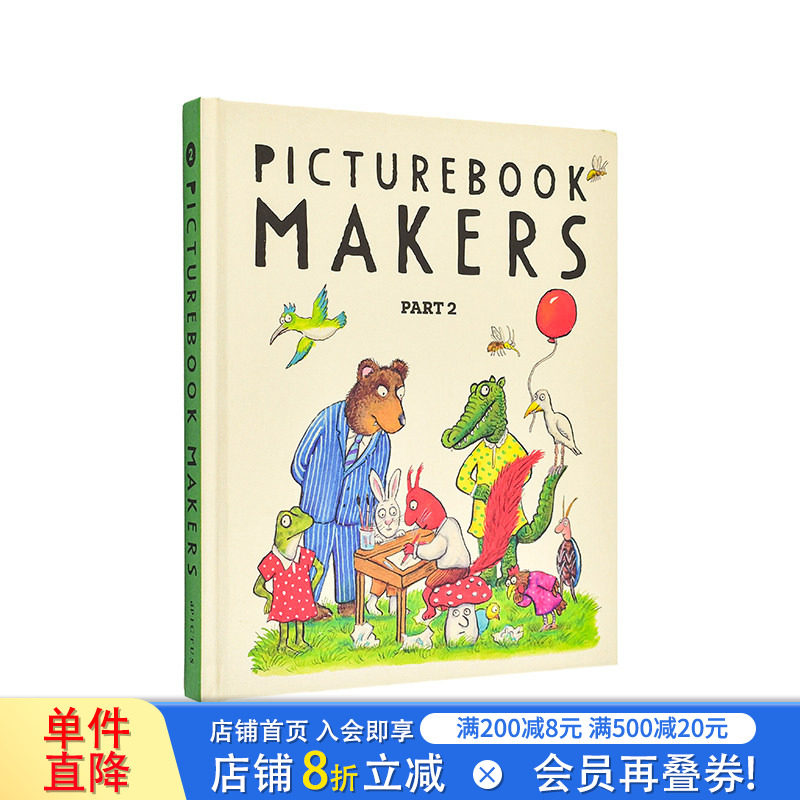 【预售】绘本创作者：图画书创作谈 2 Picturebook Makers 原版英文艺术插画原画设定集 绘本大师 Sydney Smith 正版进口书图片