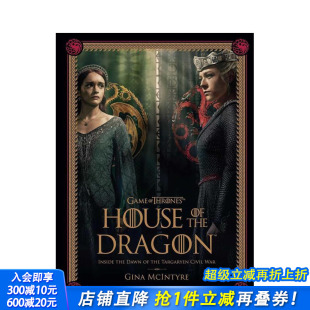 原版 龙之家族第二季 Game House 游戏 英文生活 权力 创作幕后设定集 Dragon the 进口书 正版 Thrones 预售