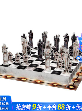 【现货】哈利·波特：魔法学院国际象棋立体书 Harry Potter: The Pop-Up Wizard Chess Set 英文生活电影幕后花絮 正版进口书