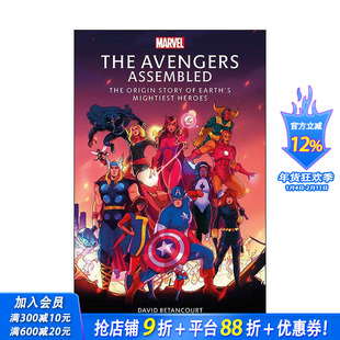 【预售】英文原版 复仇者联盟：起源和演变 The Avengers Assembled 电影 正版进口书籍 善优图书
