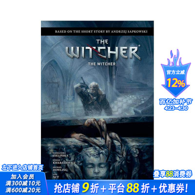 【预售】猎魔人 安杰伊·萨普科夫斯基同名小说改编漫画 The Witcher 原版英文漫画书 正版进口书