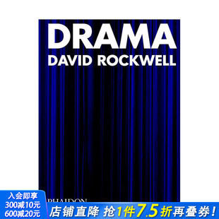 Rockwell设计作品集 美国建筑师设计师David Drama 大卫·罗克韦尔 进口图书画册 英文原版 现货