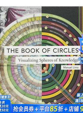 【现货】圆圈之书：信息可视化球体 The Book of Circles: Visualizing Spheres of Knowledge 原版英文平面设计 正版进口书