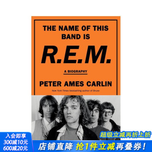 原版 R.E.M.乐队传记 Name Band 美国另类摇滚 英文音乐 快转眼球乐队 The R.E.M 进口书 正版 This 预售