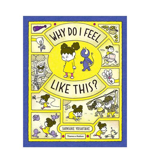 【现货】吉竹伸介 为何我会有这种想法呢？Why Do I Feel Like This? 英文儿童趣味绘本进口童书