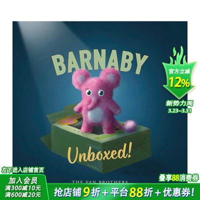 【现货】拆箱吧！巴纳比 Barnaby Unboxed 英文儿童插画故事绘本 进口童书