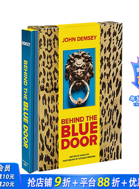 【预售】英文原版 蓝色大门的背后 Behind the Blue Door: A Maximalist Mantra 设计 正版进口书籍画册 善优图书