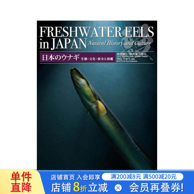 【现货】日本鳗鱼:生态、文化、保护及图鉴 日本のウナギ 生态?文化?保全と図鉴 原版日文生活 日本正版进口书