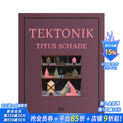 【预售】艺术家Titus Schades：视觉空间 Titus Schade Tektonik 原版英文艺术画册画集 正版进口书