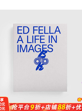 【预售】英文原版 美国设计师Ed Fella：图像中的人生 Ed Fella: A Life in Images 字体图案标志平面设计 正版进口书籍画册 善优