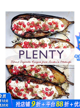 【预售】【伦敦沙拉店Ottolenghi】Plenty 蔬菜食谱 英文原版餐饮