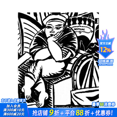 【预售】二十世纪纺织品 Twentieth Century Textiles 原版英文时尚 正版进口书