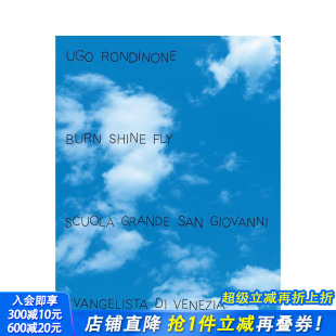 英文艺术画册画集 进口图书 Ugo Shine Fly Burn 乌戈·罗迪尼：燃烧.闪耀.飞翔 Rondinone 正版 原版 预售