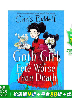 【现货】【哥特女孩】#2 比死亡更糟糕的节日 【Goth Girl】#2 and the Fete Worse Than Death 英文儿童初级章节桥梁故事进口书