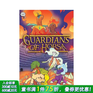 预售 英文儿童漫画 火之誓言 Oath 儿童英语拓展阅读进口童书 Fire