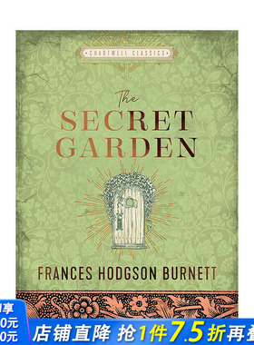 【现货】【Chartwell Classics】The Secret Garden，秘密花园  英文世界文学 正版进口书籍 善优图书