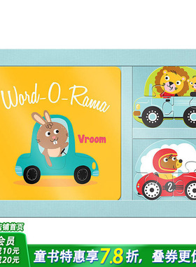 【现货】Word-O-Rama: Vroom，火车呜呜声 英文原版图书籍进口正版 Yoyo Books 儿童趣味